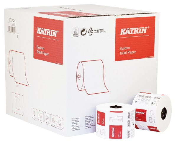 Katrin Classic System Toilet Paper Roll 800 103424 - Image 2