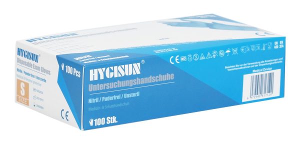 Hygisun Blue Nitrile Gloves - Image 4