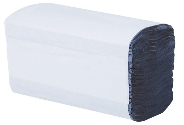 PRO Eco Z-Fold 1 Ply Blue Hand Towels – 20.3 x 24 cm - Image 3