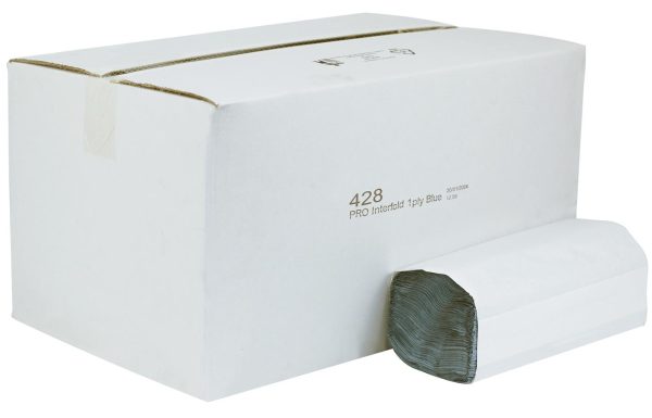 PRO Easipull Interfold 1-Ply Hand Towels
