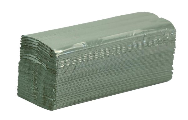 PRO C-Fold 1 Ply Green Hand Towels – 22 x 25 cm - Image 4