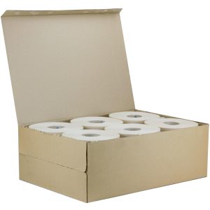 PRO Natural 2 Ply Centrefeed Roll 19cm x 135m