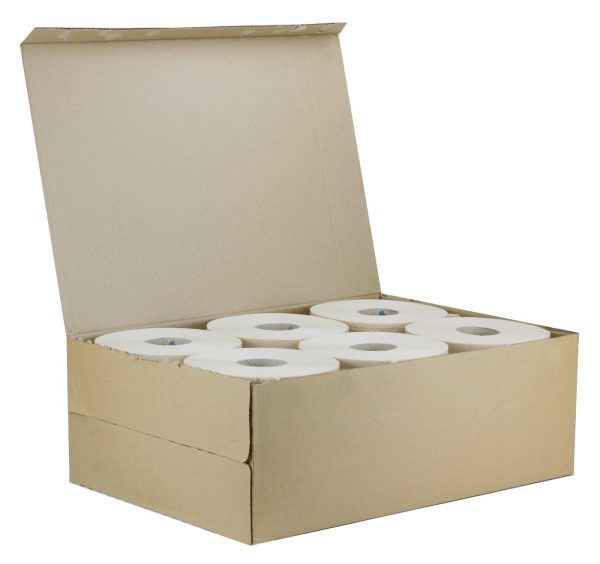 PRO Natural 2 Ply Centrefeed Roll 19cm x 135m