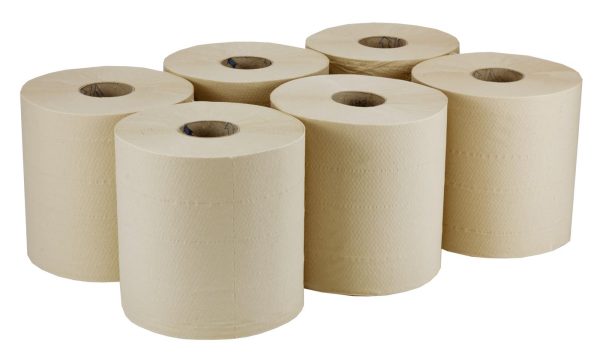 PRO Natural 2 Ply Centrefeed Roll 19cm x 135m - Image 2