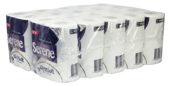 Serene Triple Quilted 3 Ply Toilet Rolls 175 Sheet - Image 2