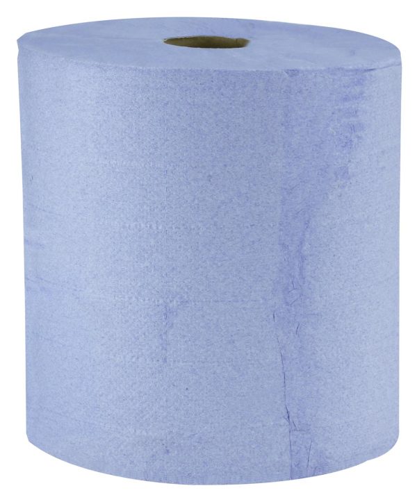 PRO ECO Blue Wiping Roll 2 Ply – 27.5cm x 350m - Image 4