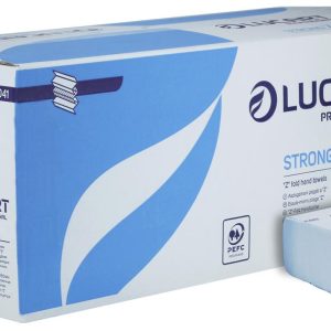 Lucart Strong Z-Fold 2 Ply White Paper Towels – 23 x 24 cm