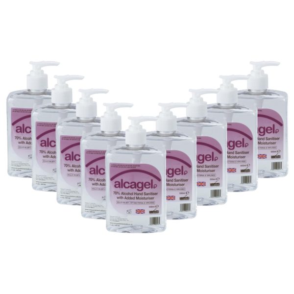 Alcagel Hand Sanitiser Gel - 70% Alcohol - Image 3