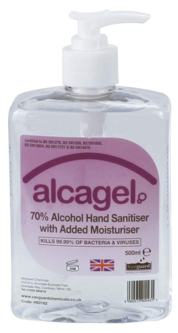 Alcagel Hand Sanitiser Gel - 70% Alcohol