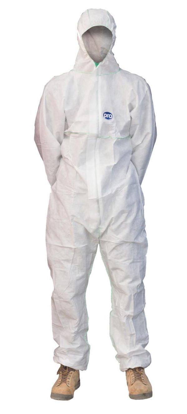 PRO SMS Coverall Type 5/6 White