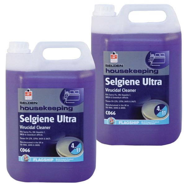 Selgiene Ultra Virucidal Cleaner – 2 x 5 litre containers