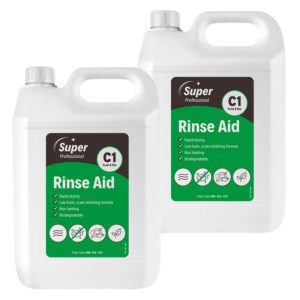 Rinse Aid C1-2 x 5 litre containers