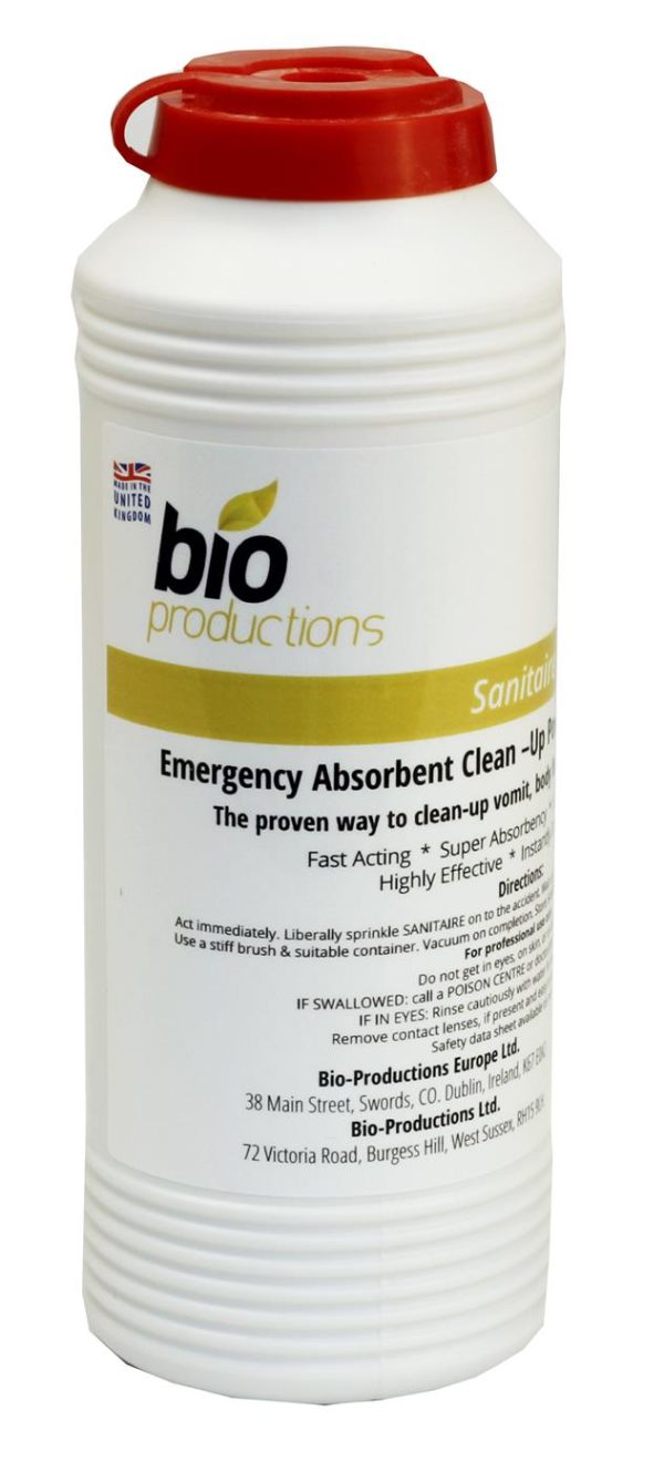 Sanitaire Cleanup/Absorber 10 x 240g- Code: 7213