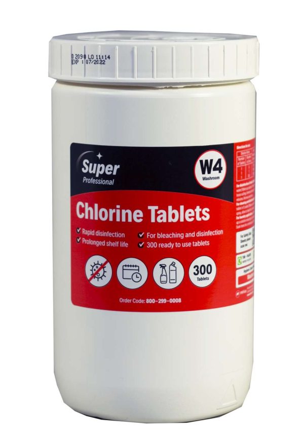 Chlorine Tablets- 6 packs of 200 tablets