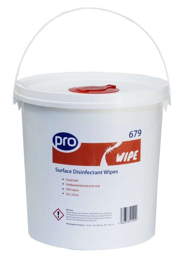 PRO Surface Disinfectant Wipes