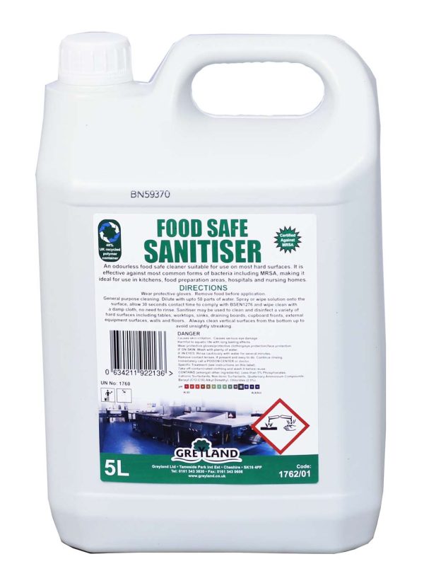 Food Safe Cleaner Sanitiser