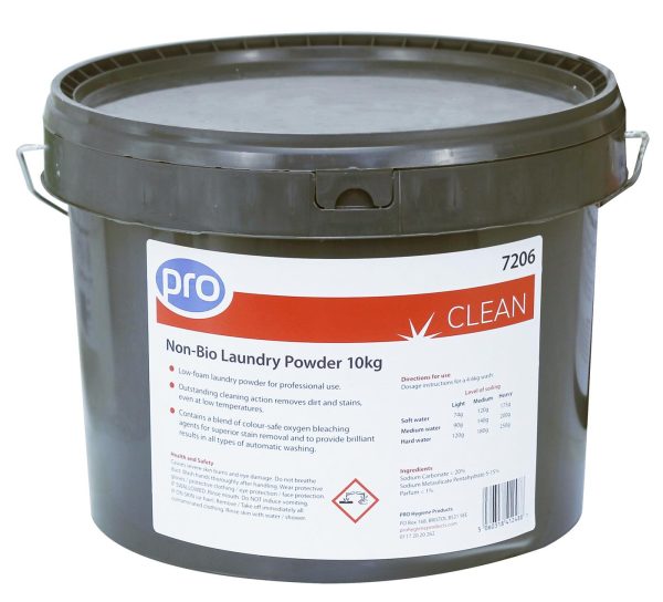 PRO Non-bio Laundry Powder 10kg