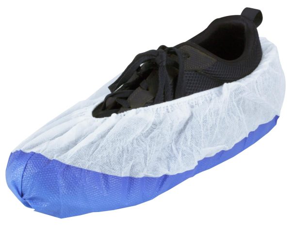 White Anti-Slip Overshoes 40 x 16cm 20 packs of 50 overshoes, Code: 7558