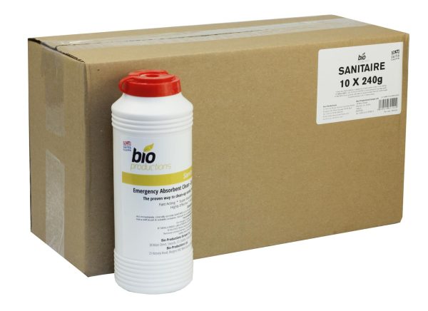 Sanitaire Cleanup/Absorber 10 x 240g- Code: 7213 - Image 3
